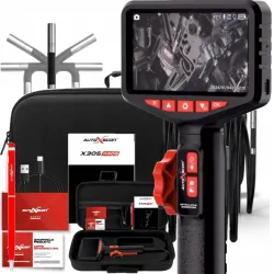 Kamera inspekcyjna 210 skrętna IP67 LCD 1080 HD Autoxscan X305PRO