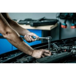 Grzechotka prosta 1/2 " 72 zęby CRMO Hogert