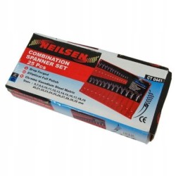 Klucze płasko oczkowe 6-32 mm zestaw kluczy neilsen