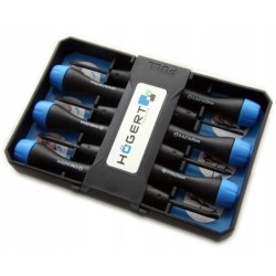 Zestaw wkrętaki precyzyjne z magnesem 6 El Hogert