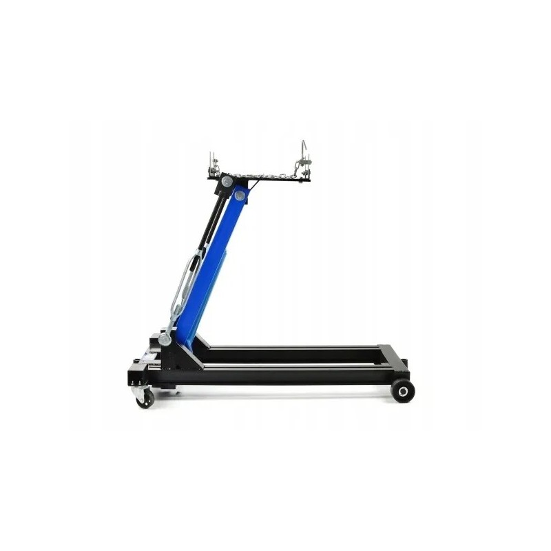 Podnośnik hydrauliczny podłogowy 2T do skrzyń biegów z regulowaną płytą Geko