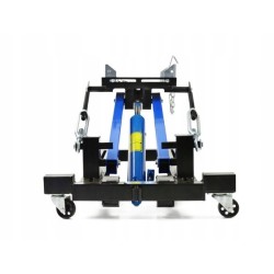 Podnośnik hydrauliczny podłogowy 2T do skrzyń biegów z regulowaną płytą Geko