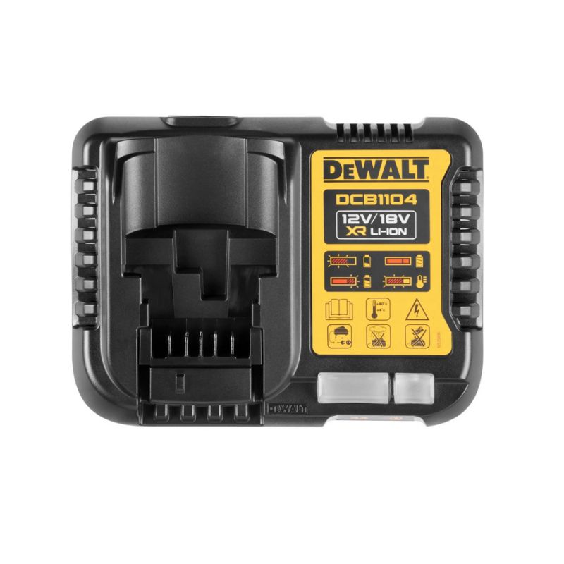 Ładowarka do akumulatorów wielonapięciowa 12V 18V XR LI-ION DCB1104 DEWALT