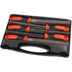 Zestaw pilników pilniki do metalu 200mm 5 sztuk neilsen