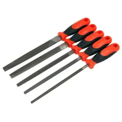 Zestaw pilników pilniki do metalu 200mm 5 sztuk neilsen