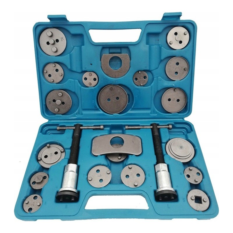 Zestaw do wyciskania wciskania cofania naprawy praska tłoczków hamulcowych 22el