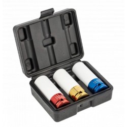 Zestaw nasadek nasadki do felg aluminiowych 3 szt., 1/2” HOGERT