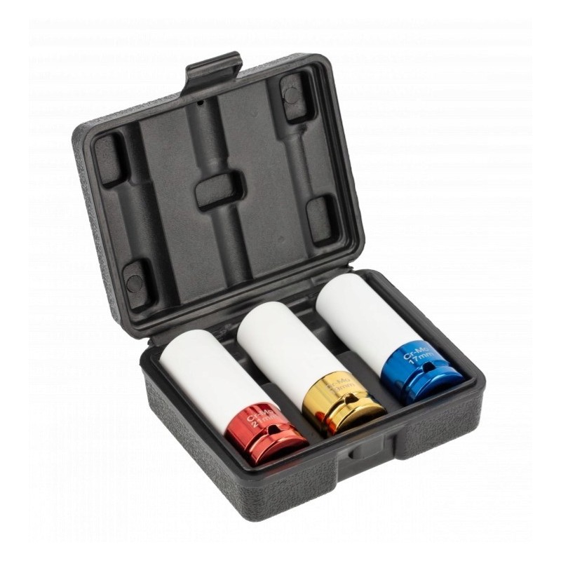 Zestaw nasadek nasadki do felg aluminiowych 3 szt.