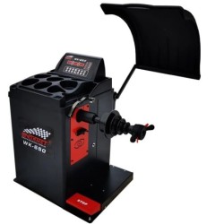 Zestaw maszyn Montażownica MK-250 wyważarka WK-650 ramie pomocnicze NORMET