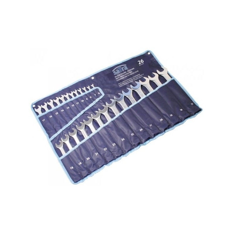 Kpl kluczy płasko-oczkowych klucze płasko-oczkowe