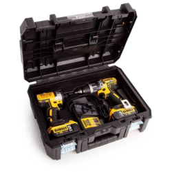 Zestaw Combo Wkrętarka DCD796 Zakrętarka DCF887 2 x Aku Walizka 18V Dewalt