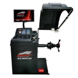 Zestaw maszyn Montażownica MK250 wyważarka WK900LCD ramie pomocnicze NORMET