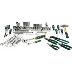 Zestaw klucze nasadowe walizka narzędziowa 104 el 1/4 1/2 SATA