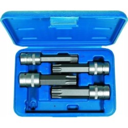 Sada 1/2 torx nástrčiek s otvorom t70-t100
