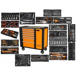 Szafka narzędziowa wózek warsztatowy szeroki 495 El 7 szuflad Corona