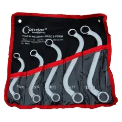 Condor ring spanners s 10-19 mm 5 el.