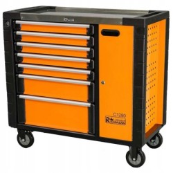 Szafka narzędziowa wózek warsztatowy szeroki 464 El 7 szuflad Corona