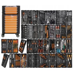 Tool cabinet workbench trolley 646 El 10 drawers Overhead cabinet Corona Richmann