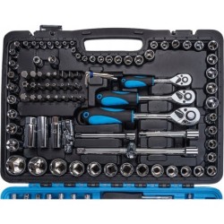 Walizka narzędziowa klucze nasadowe 1/4 3/8 1/2 150 El Corona