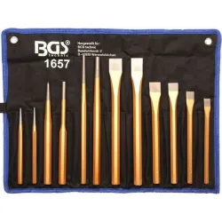 Set of codnor chisel punches