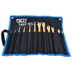 Zestaw wybijaków przecinaków punktaków codnor