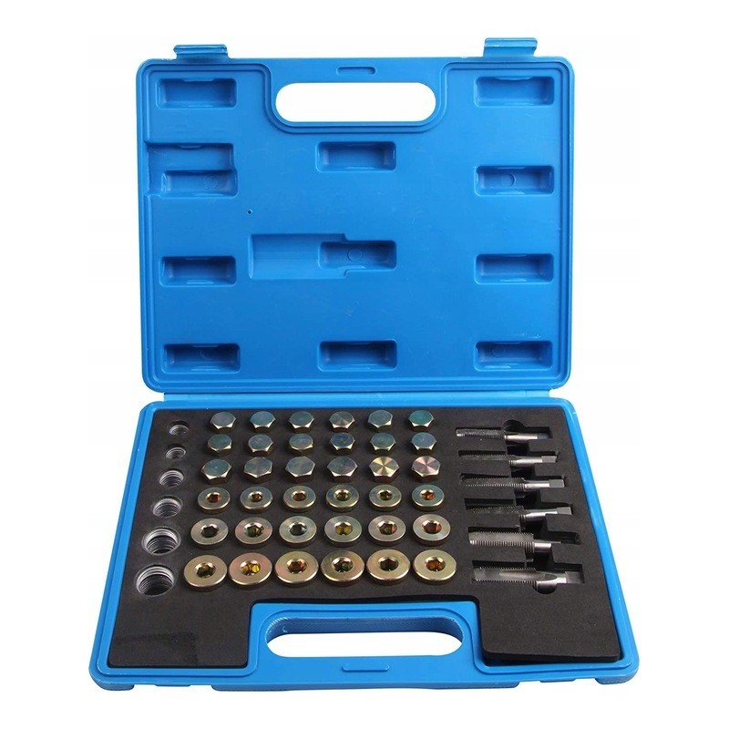 Zestaw naprawczy do gwintu korka oleju 114 el Resser