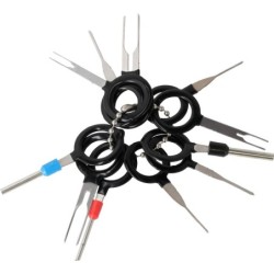 Ściągacz do tapicerki i listw spinek samochodowych zestaw 43el Resser