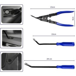 Ściągacz do tapicerki i listw spinek samochodowych zestaw 43el Resser