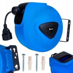 Electric reel 15M automatic electrical extension 3x1.5MM IP20 Geko