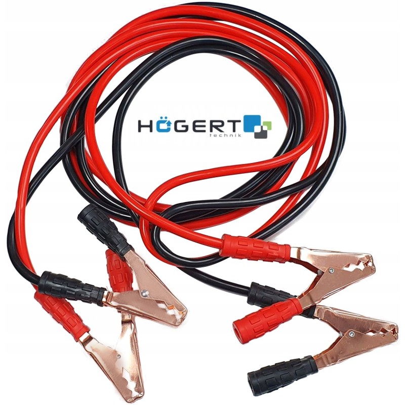 Kable przewody rozruchowe akumulatora 600A 2x 3.5 M Hogert
