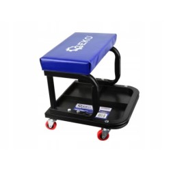 Taboret warsztatowy stołek krzesło siedzisko z półką 360 Geko