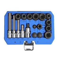 Zestaw klucze do zacisków hamulcowych 18 el rozszerzony Magnus