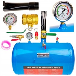 Inflator 40L do uderzeniowego pompowania opon zbiornik ciśnieniowy
