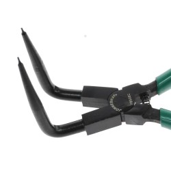 Szczypce Segera wewnętrzne do zacisków hamulcowych wygięte Jonnesway