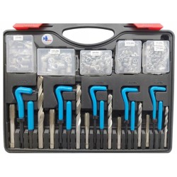 Zestaw do regeneracji gwintów Heli Coil metryczne i calowe M5 – M12 314 części