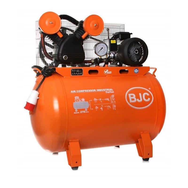 Kompresor olejowy 270L BJC sprężarka 400V UDT