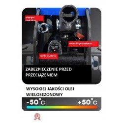 Podnośnik samochodowy hydrauliczny żaba lewarek 2.5 T 13.5 MM