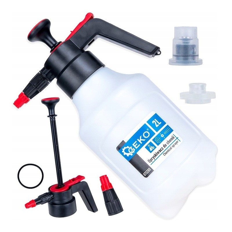 Opryskiwacz do chemii samochodowej zmywacz agresywnej 2L zapasowa dysza Geko