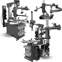 Zestaw 3W1 Grubber montażownica do opon  26″ z Ramie pomocnicze RunFlat + Wyważarka z monitorem EM905