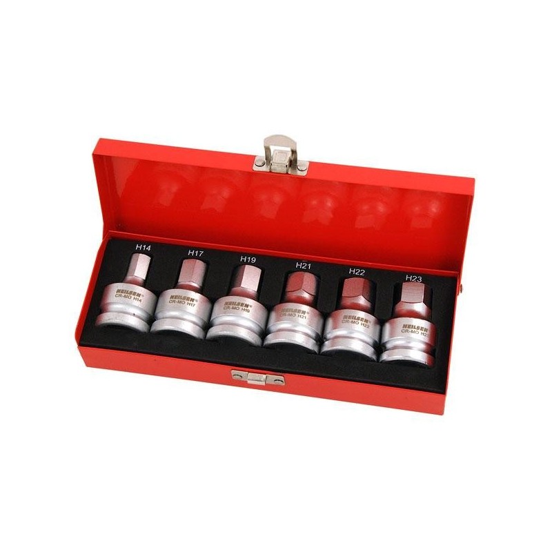 Zestaw nasadek do piast nasadki imbus hex 14-23mm