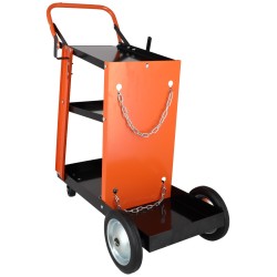 Wózek spawalniczy 60 kg do spawarki i butli gazowej Resser
