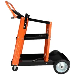 Welding trolley 60 kg for welder and gas cylinder Resser