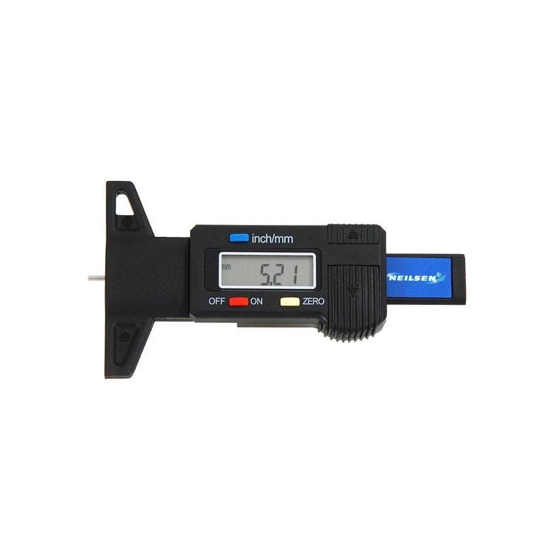 Cyfrowy miernik głębokości wysokości bieżnika opon