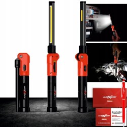 Lampka warsztatowa LED 1000 lm LM100 PRO latarka akumulatorowa z magnesem USB-C AUTOXSCAN