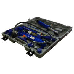 Hydrauliczny zestaw blacharski hak rozpieraki 20t