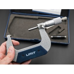 Zestaw mikrometrów 0 - 100 mm MMA mikrometry kabłąkowe 4 szt. DIN 863 Limit