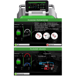 Stacja klimatyzacji 1234yf X568 automatyczna obsługa klimatyzacji hybrydy elektryczne Viaken