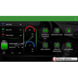 Stacja klimatyzacji 1234yf X568 automatyczna obsługa klimatyzacji hybrydy elektryczne Viaken