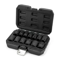 Nasadki klucze udarowe 1/2 " 12-kątne 13 szt. 10-24mm Cr-Mo Magnus