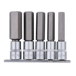 Nasadki klucze trzpieniowe HEX Imbus 5szt 14-24mm Magnus | Cr-V 1/2 "